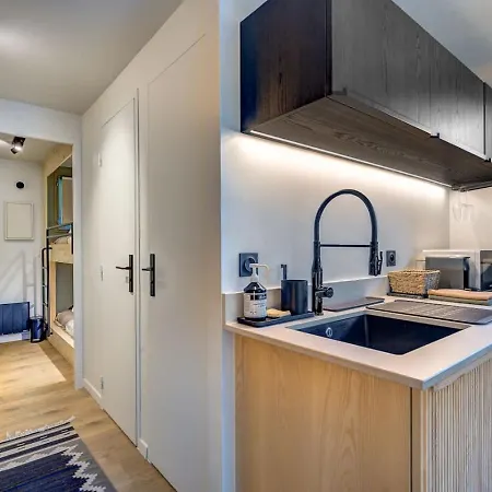 Ancelles - Cocon 1ch Balcon Parking Homecine Centrepraz Apartman